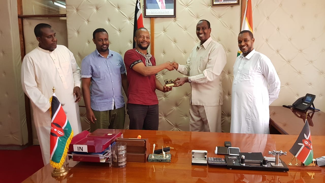 Paraclete engagement with the Wajir Governor